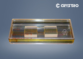 Одиночная синтетическая вениса Кристл TGG галлия тербия преграждает Dia 28x28x6