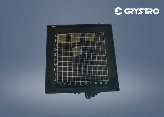 высокая плотность данная допинг Ce Singel кристаллов 10*10*0.5mm GAGG Scintillators