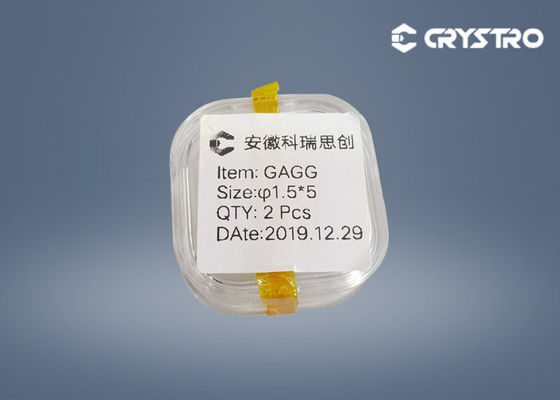 Отсутствие высокой плотности радиации φ1.5x5mm данной допинг церием GAGG штаног собственной личности