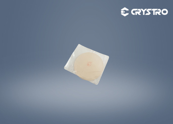 Подгонянный материал пьезоэлектрического Кристл вафель Dia 50.8mm Langasite LGS