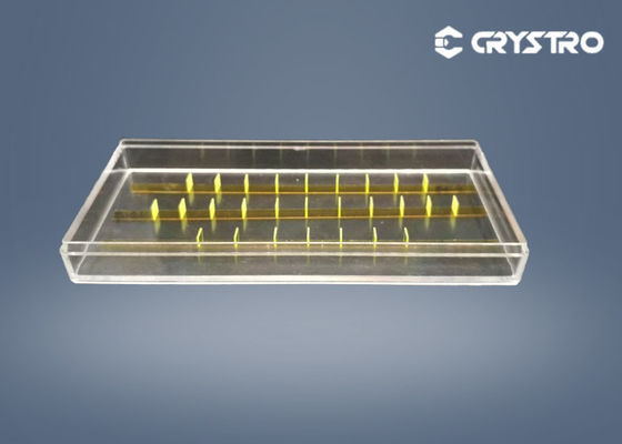 Медицинский просматривая материал Кристл сцинтилляции систем 5*5*0.3mm LUAG (Ce)