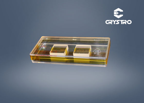 28*28*6mm Фарадей Кристл TGG Кристл для оптически амортизаторов