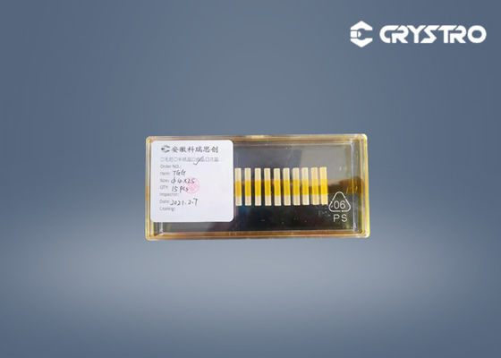константа 25mm магнитооптическая TB3Ga5O12 TGG Кристл высокая Feld