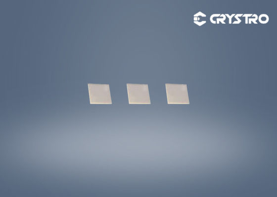 вениса магнитооптического TGG Кристл одиночного субстрата 10X10X0.5mm синтетическая