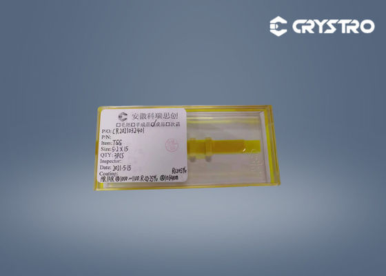Большая вениса Кристл TGG штанги галлия тербия диаметра 3.8mm Verdet постоянн